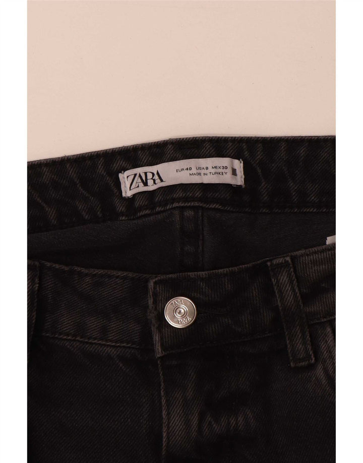 Blugi drepti pentru femei Zara EU 40 Medium W30 L29 Bumbac gri