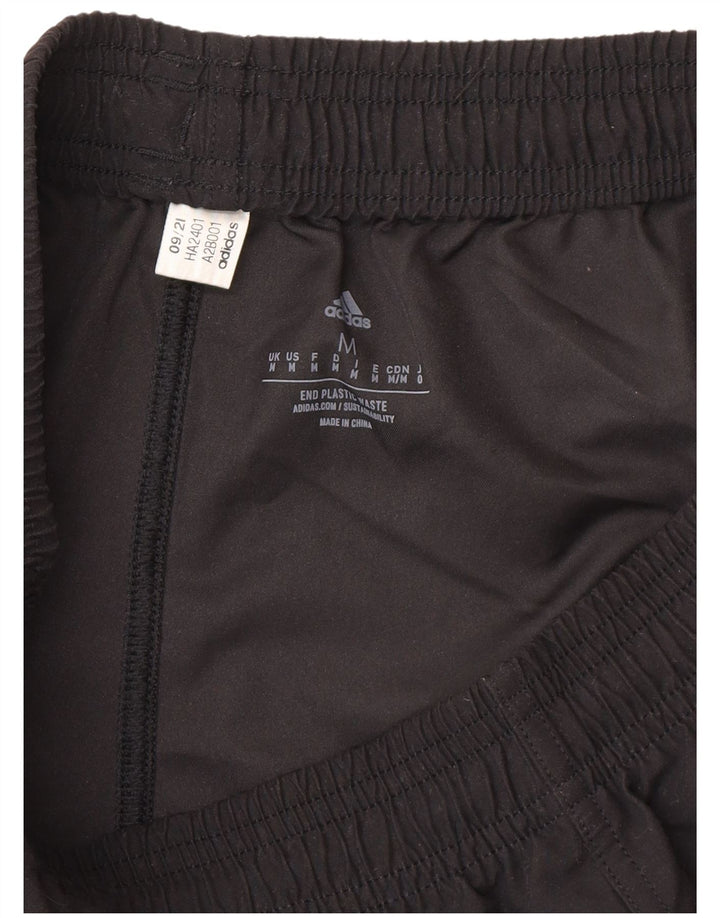 Pantaloni scurți sport pentru bărbați Adidas Aeroready Graphic, poliester mediu negru
