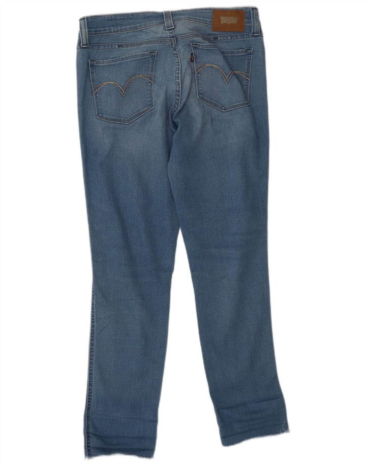 Blugi skinny de damă LEVI'S Demi Curve W29 L28 Bumbac albastru