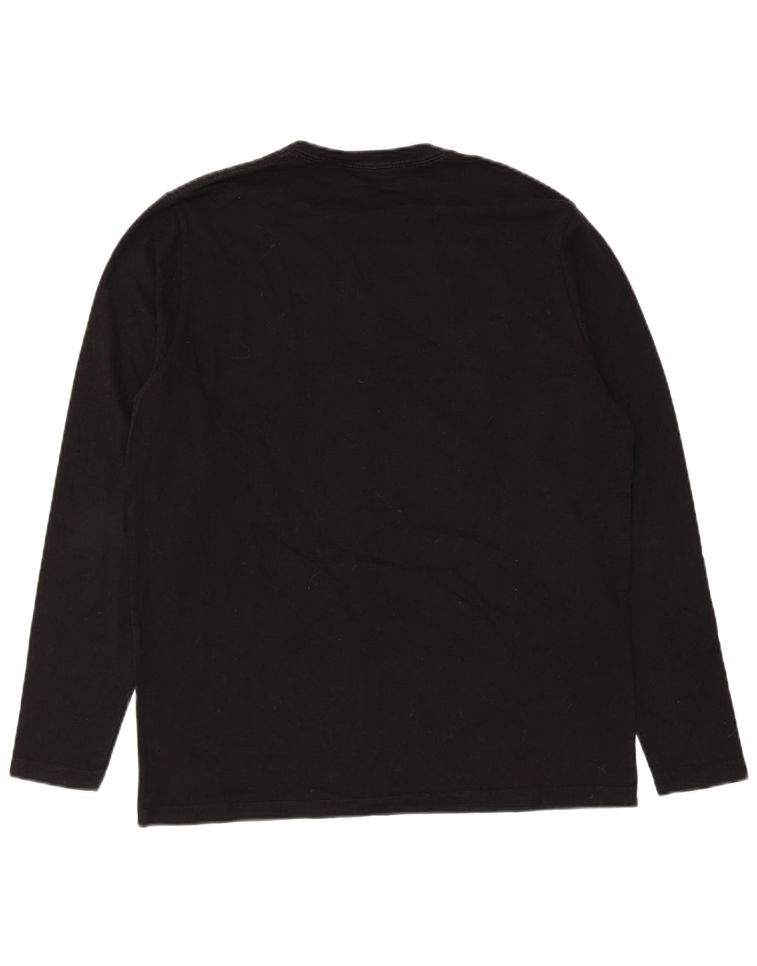 PEPE Jeans pentru bărbați Regular Graphic Top cu mânecă lungă, mare, negru