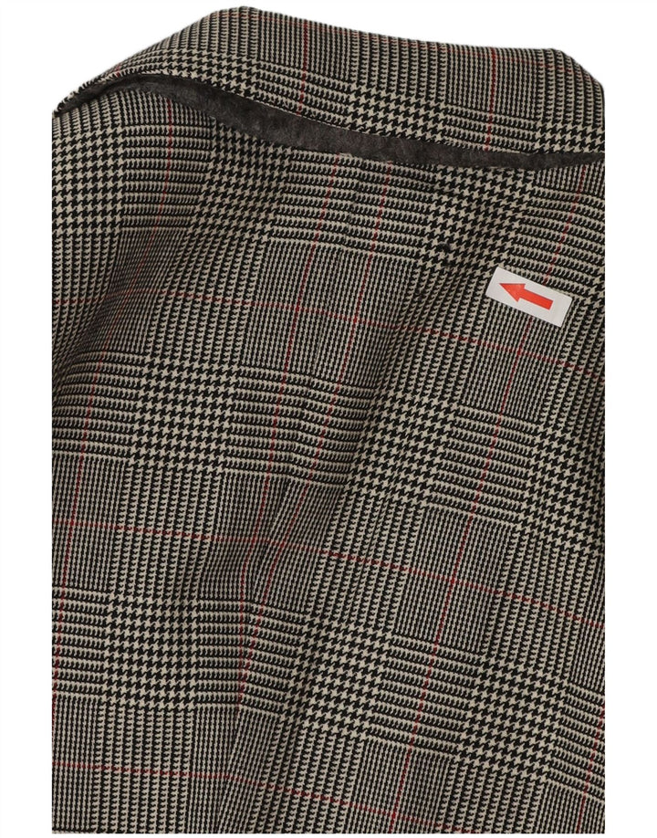 Jachetă pentru bărbați VINTAGE cu 3 nasturi, UK 38, picior de gală, gri mediu