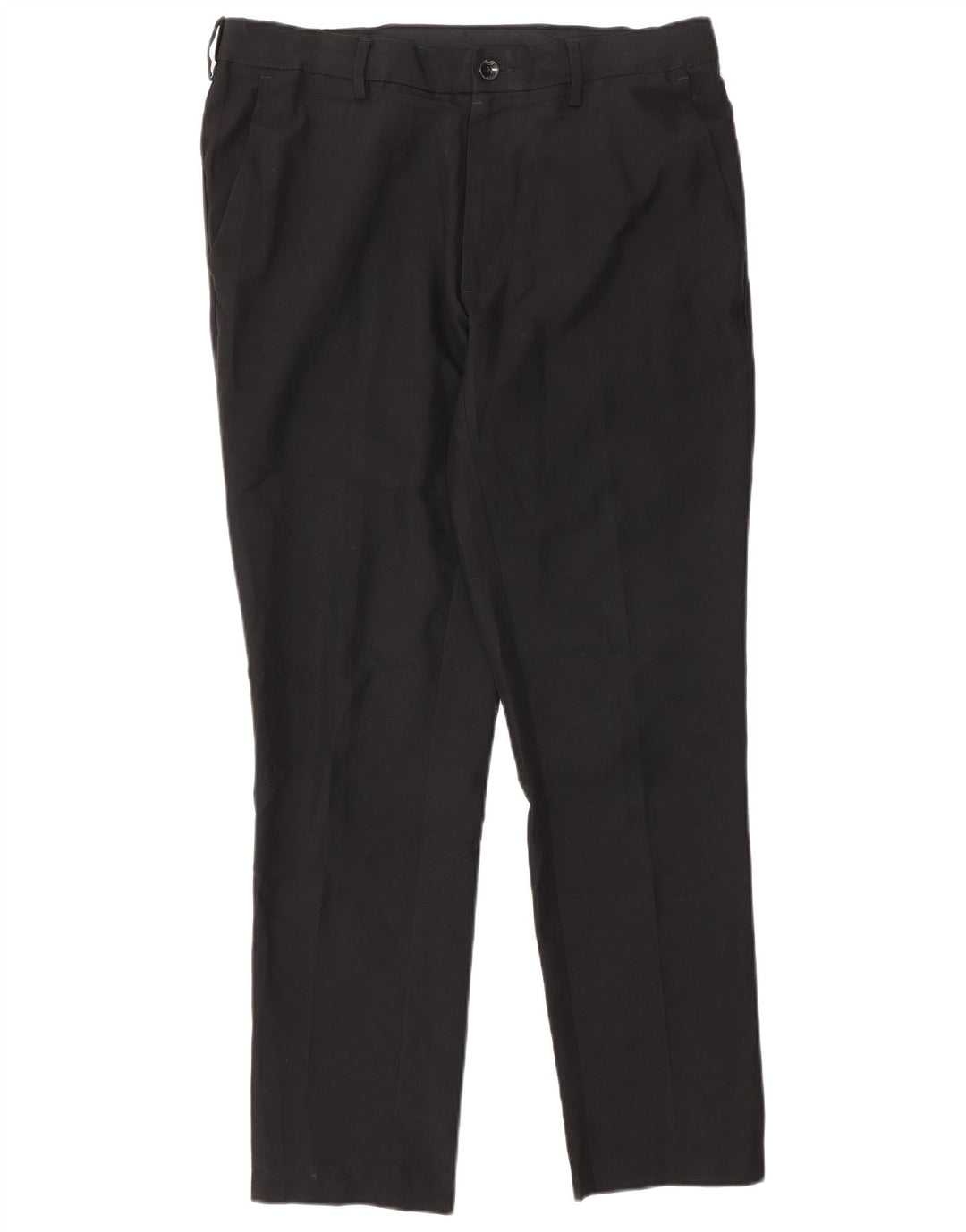 Pantaloni chino pentru bărbați Marks & Spencer Slim Fit L32 L29 Poliester negru