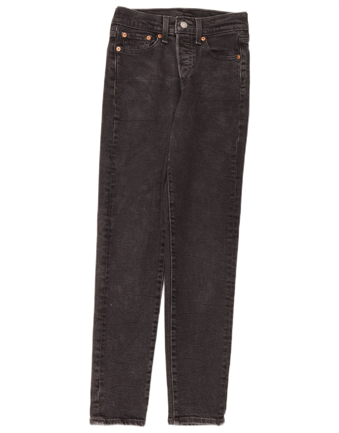 Blugi slim pentru femei Levi's W24 L28 bumbac gri