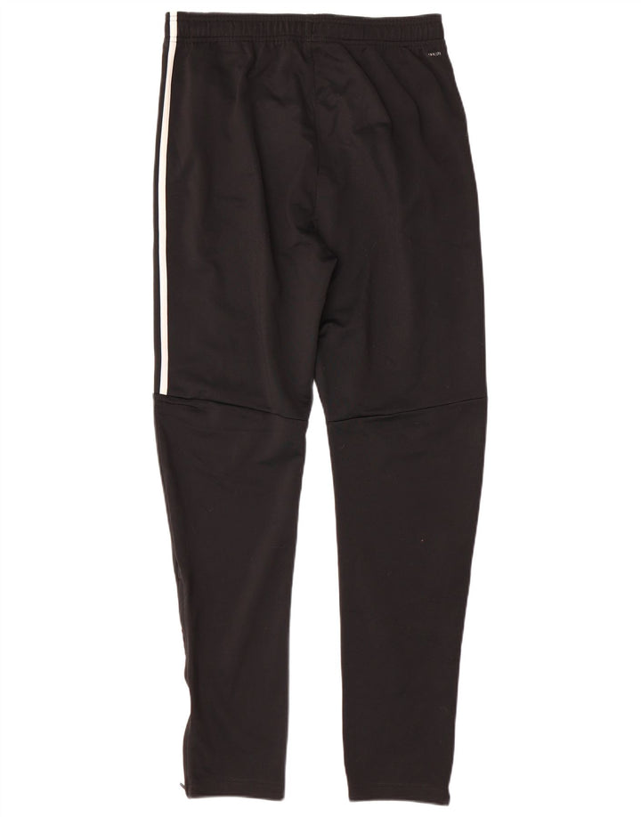 Pantaloni de trening ADIDAS pentru baieti 15-16 ani poliester negru