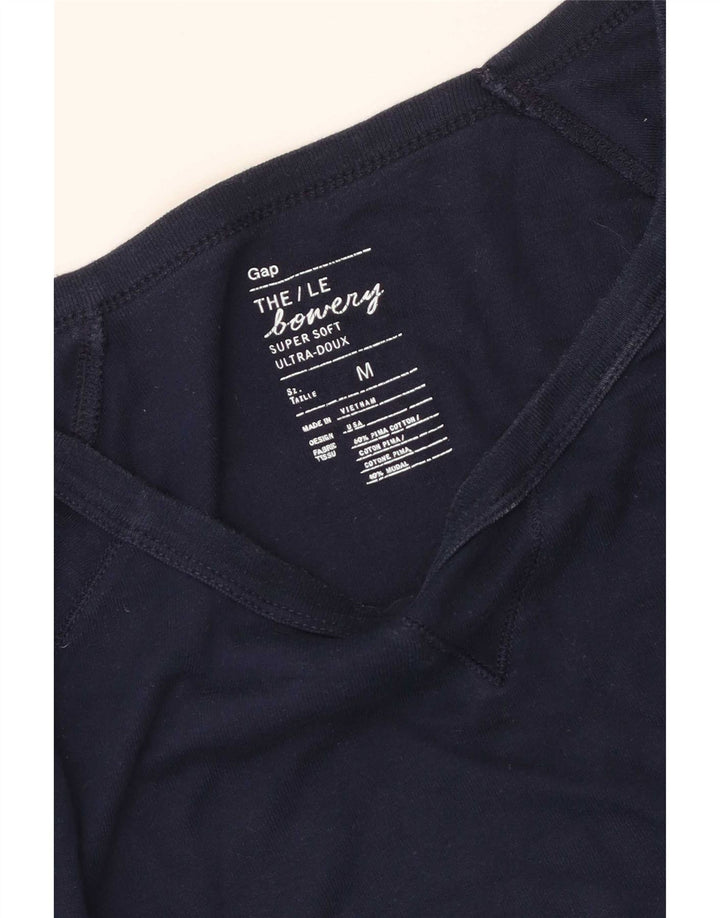 Hanorac pentru femei Gap Pulover UK 12 Medium Bleumarin Bumbac
