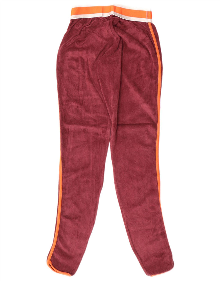 Pantaloni de trening Puma pentru femei UK 10 Small Burgundy