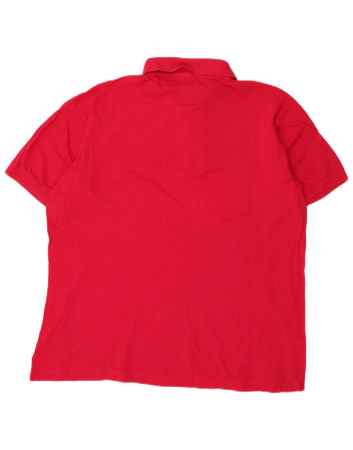 Sergio Tacchini Polo pentru bărbați din bumbac roz mare