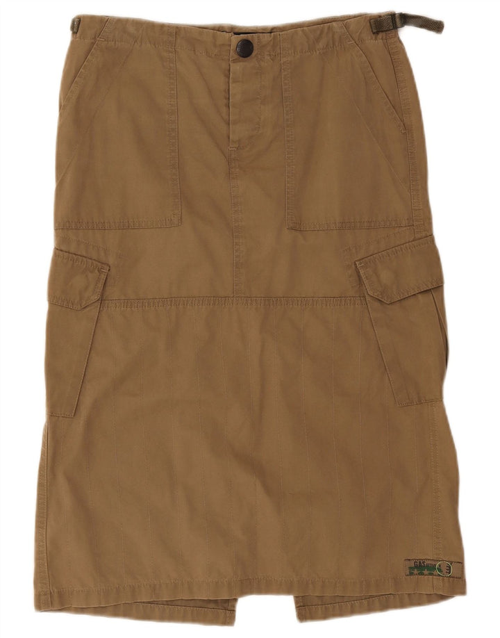 Fusta cargo pentru femei Gas Medium W30 Khaki