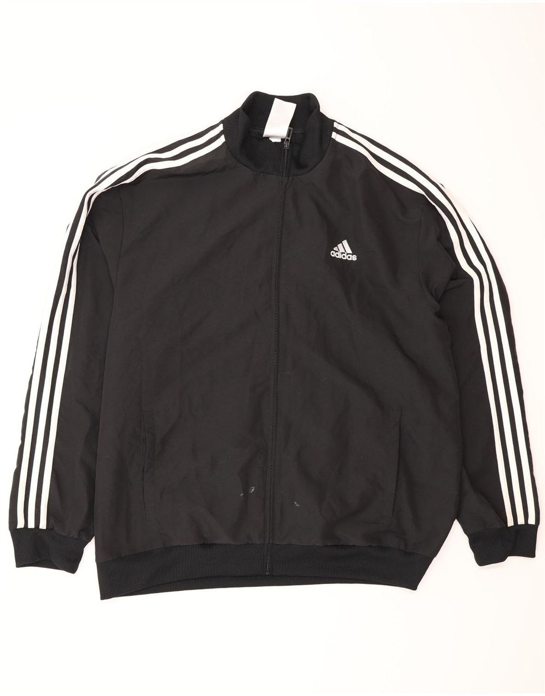 Jachetă de trening pentru bărbați Adidas, mare, negru, poliester