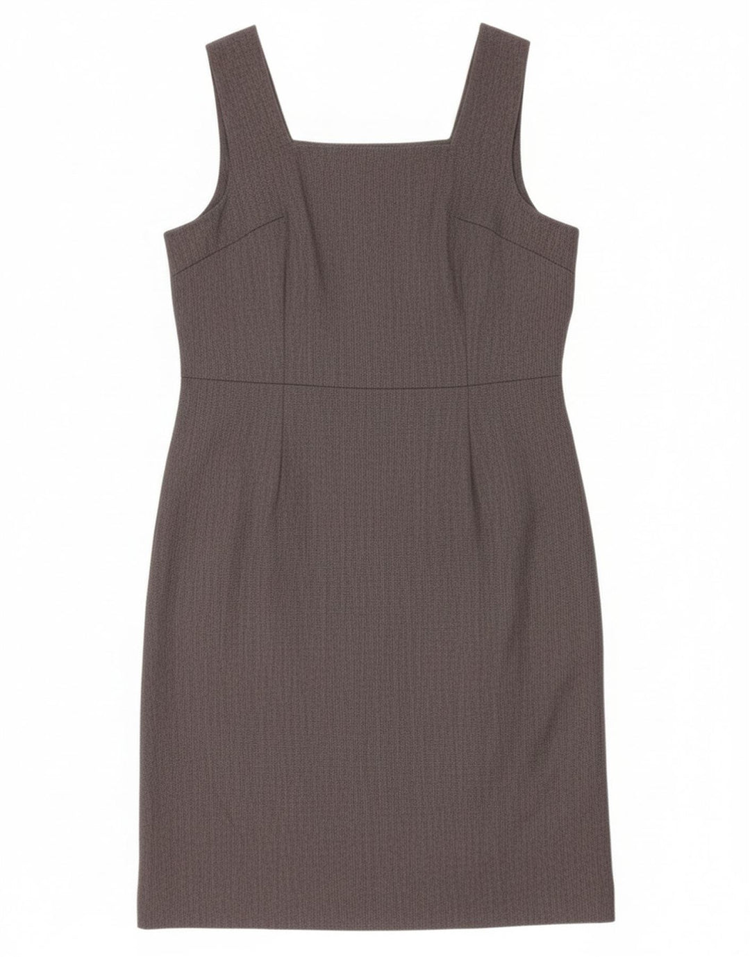 Rochie vintage pentru femei fără mâneci, UK 12, gri mediu