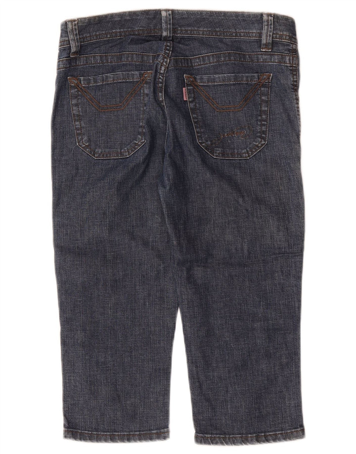 Bermude pentru femei Jeckerson Pantaloni scurți din denim W27 Small Blue Bumbac
