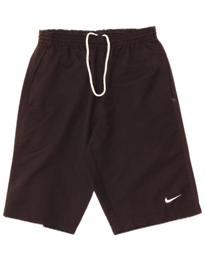Pantaloni scurti sport Nike pentru bărbați, poliester negru mic