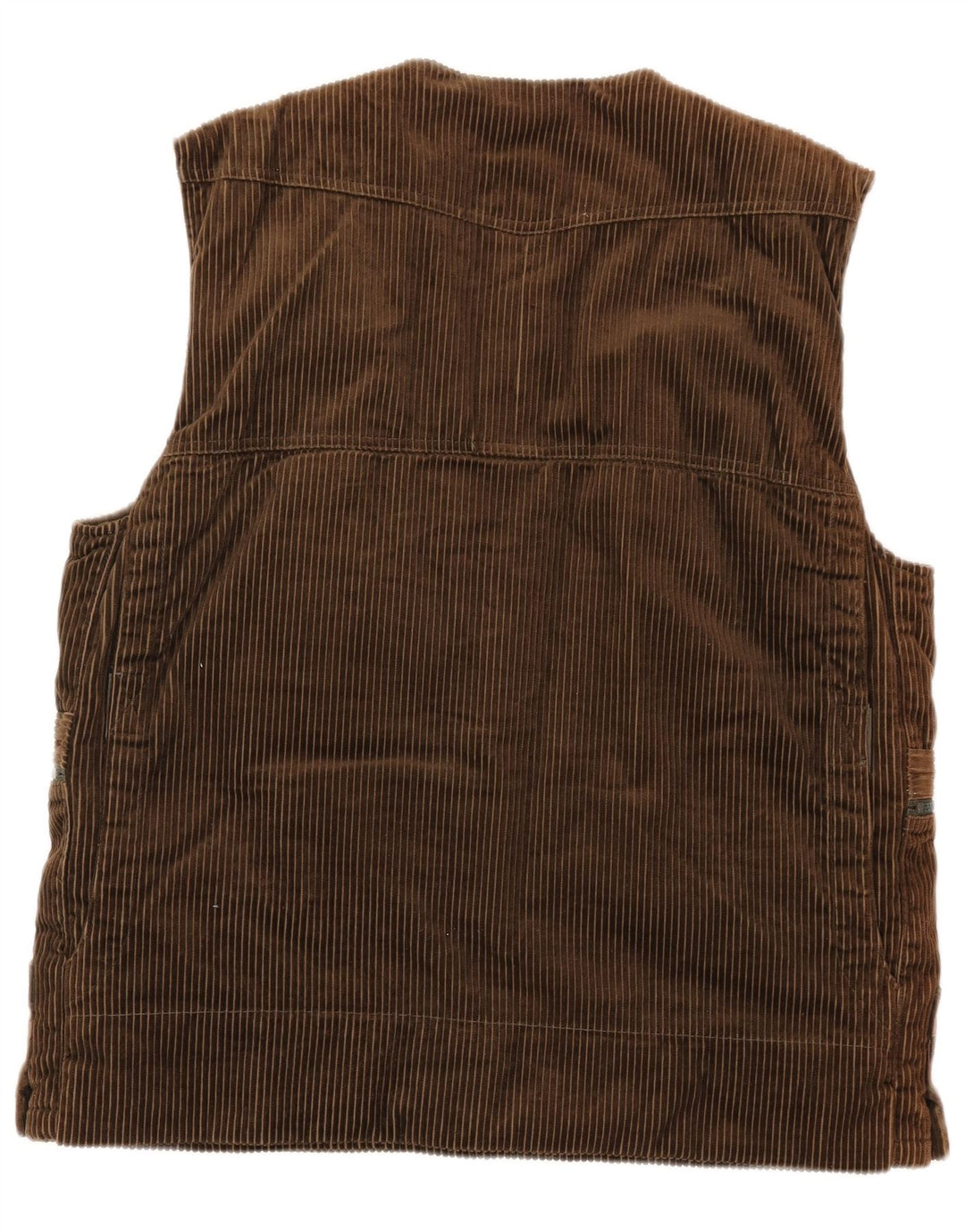 ESSE EMME Gilet pentru bărbați din velur IT 48 Medium Khaki Bumbac