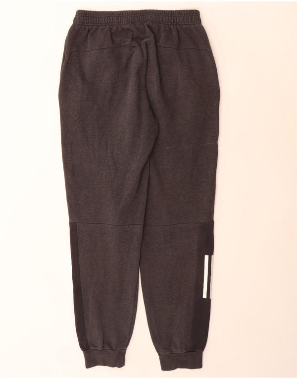 Pantaloni de trening pentru bărbați Adidas Pantaloni de jogging, bumbac, gri mic