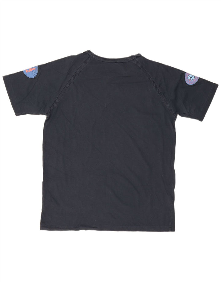 Tricou grafic pentru bărbați DIESEL Top XL Bleumarin