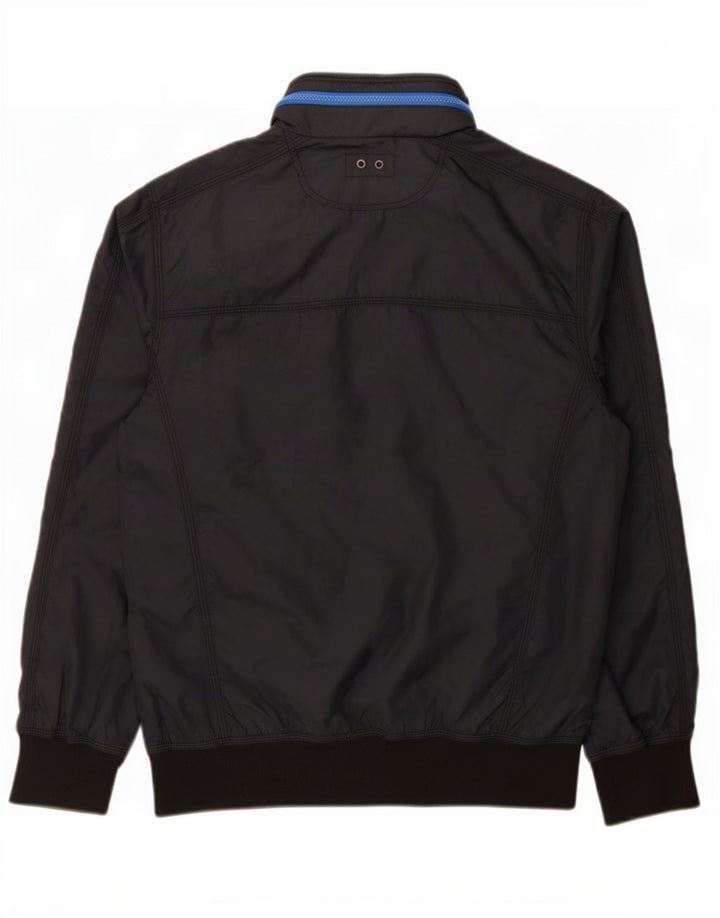 Jachetă bomber cu glugă Converse pentru bărbați UK 38 Medium bleumarin poliester