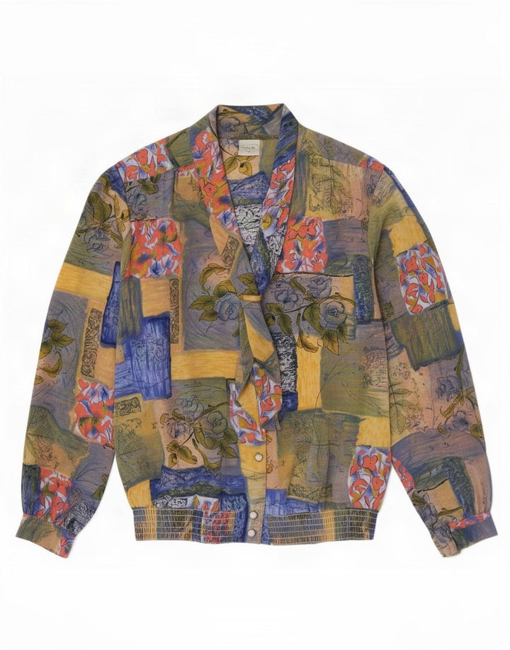 Bluză Cămașă Canda Cavallaro pentru Damă EU 44 XL Multicolor Patchwork