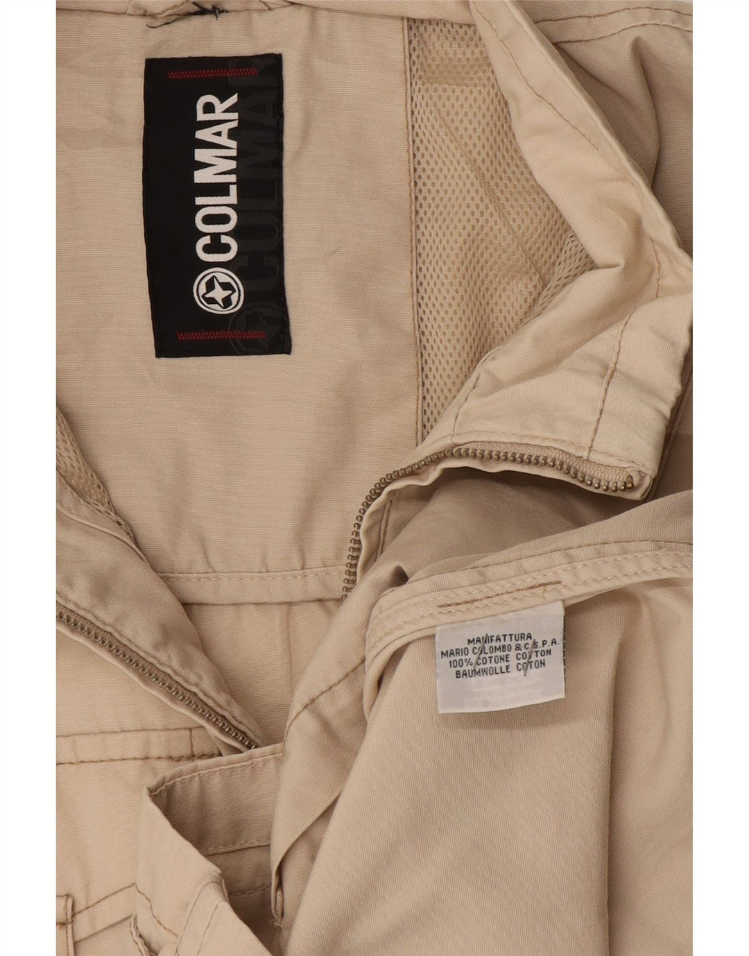 Gilet pentru bărbați Colmar Utility UK 42 XL, bumbac, bej