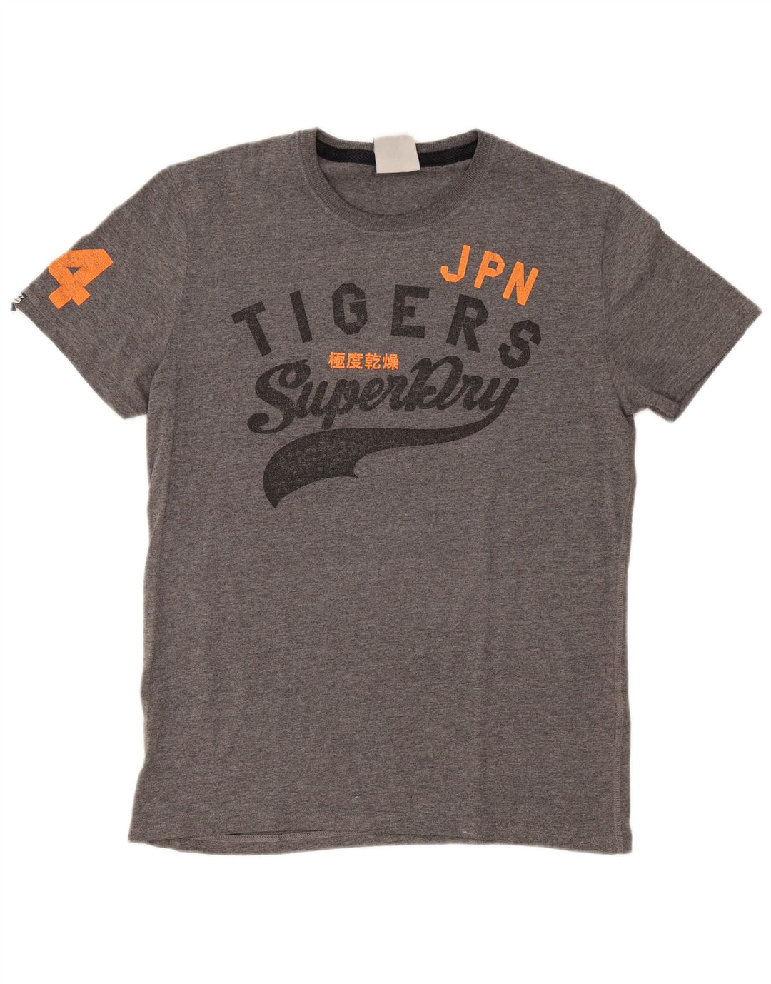 Tricou grafic pentru bărbați Superdry Top mare bumbac gri