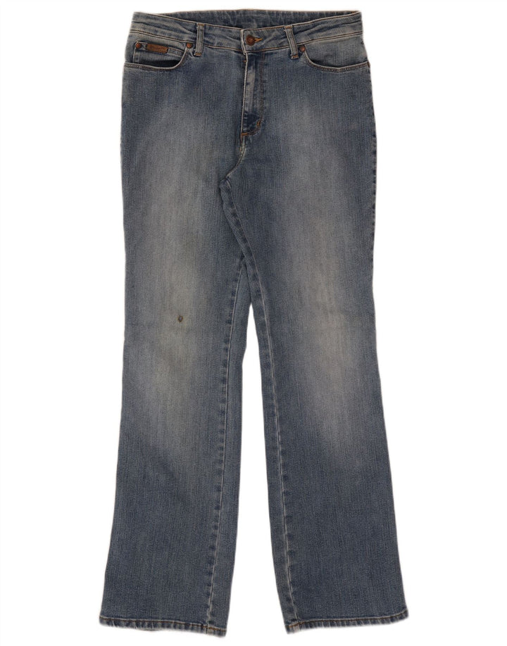 Blugi Bootcut Wrangler pentru femei W30 L30 bumbac albastru