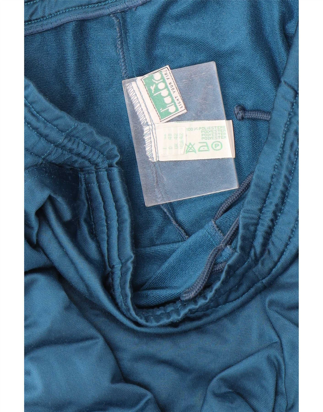 Trening complet grafic pentru bărbați Diadora UK 42, mare, albastru, poliester color bloc