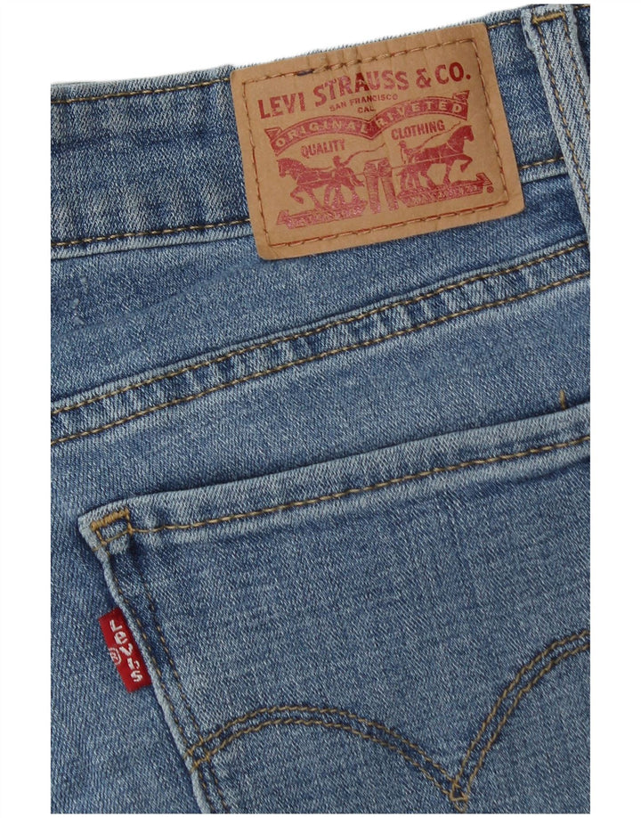 Blugi skinny Levi's 711 pentru femei W29 L30 bumbac albastru