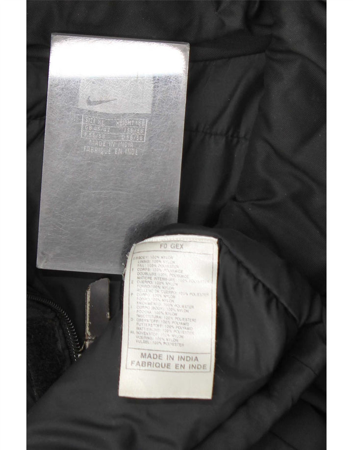 Jachetă de vânt pentru bărbați Nike UK 45/47 XL, nailon negru