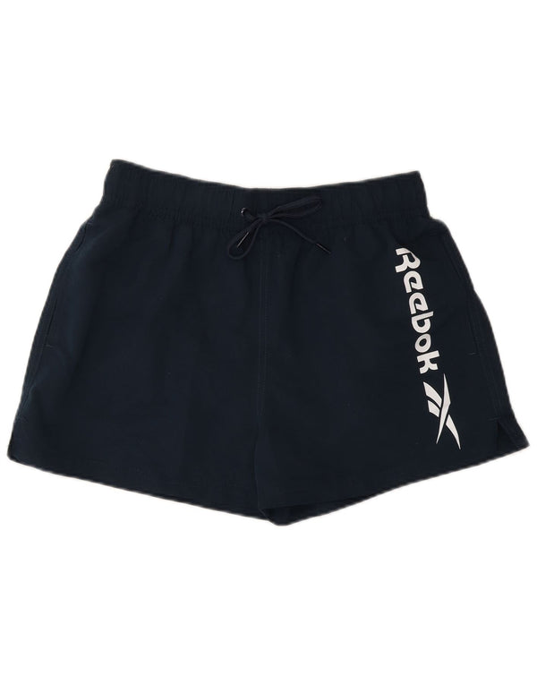 Costum de baie grafic pentru bărbați Reebok, mic, albastru, poliester