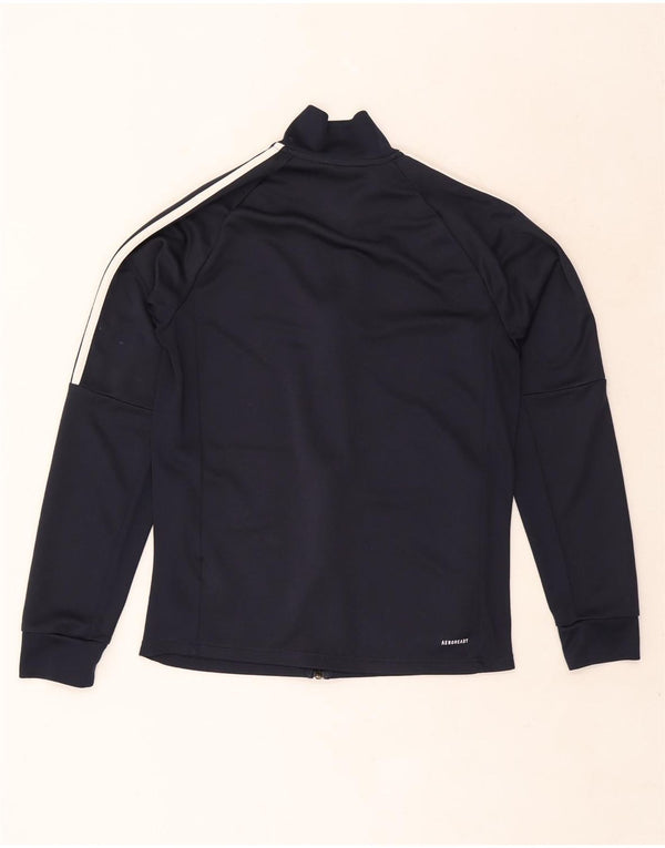 Jachetă de top pentru trening Aeroready pentru bărbați Adidas UK 40/42 Medium Bleumarin