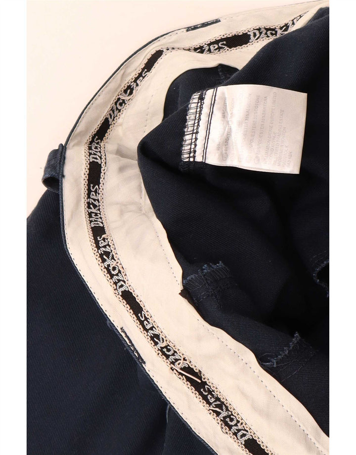 Pantaloni chino drepți pentru bărbați Dickies W36 L33 poliester bleumarin