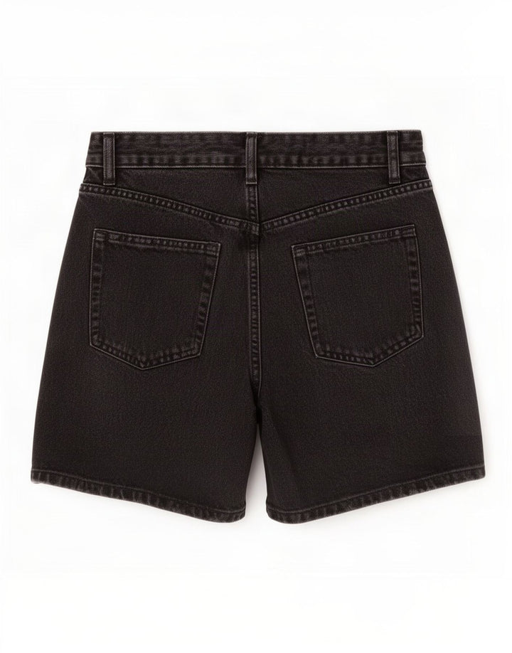 Pantaloni scurți din denim pentru femei Zara EU 38 Small W28 Negru