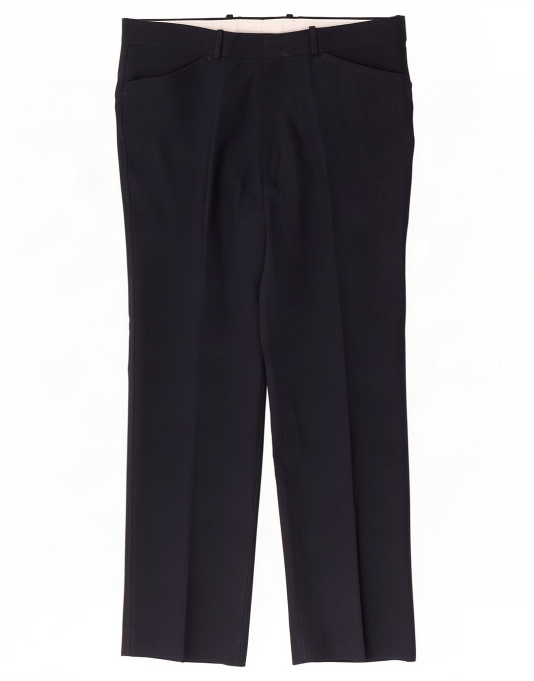 Pantaloni casual drepti pentru bărbați Farah L36 L30 Poliester bleumarin