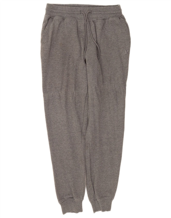 Pantaloni de trening pentru bărbați Hurley Joggeri, bumbac, gri mic