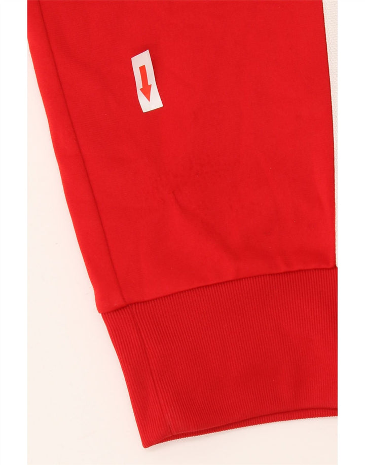 ADIDAS Băieți Pantaloni Trening Pantaloni Joggeri 13-14 Ani Poliester Roșu