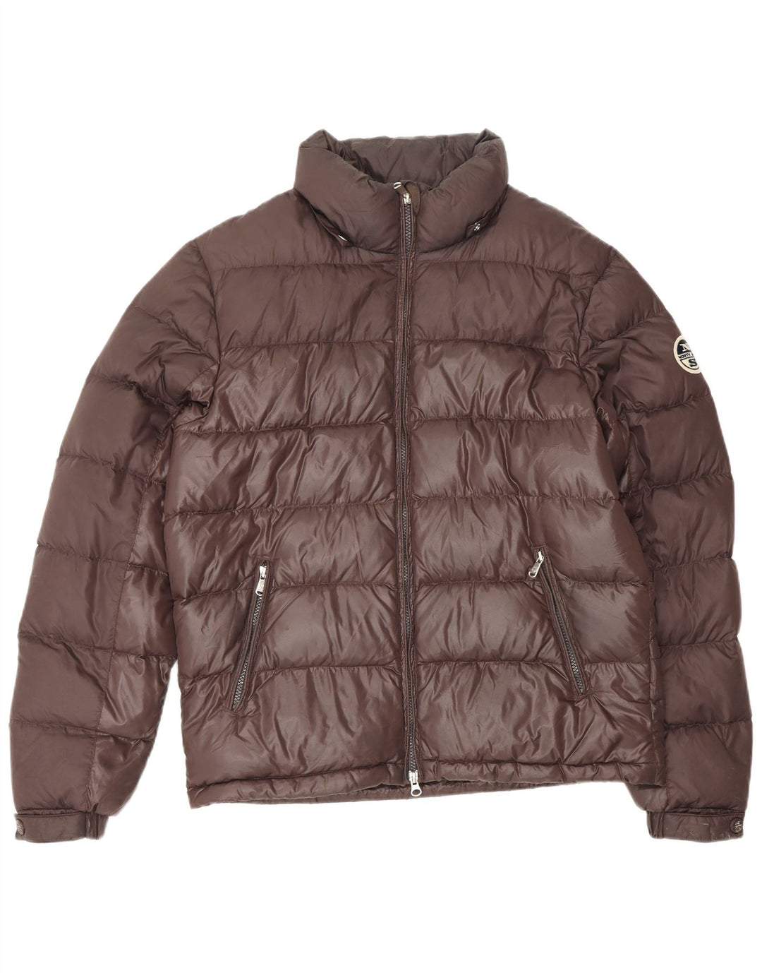 Jachetă căptușită pentru bărbați NORTH SAILS UK 38 Medium Brown Poliamidă