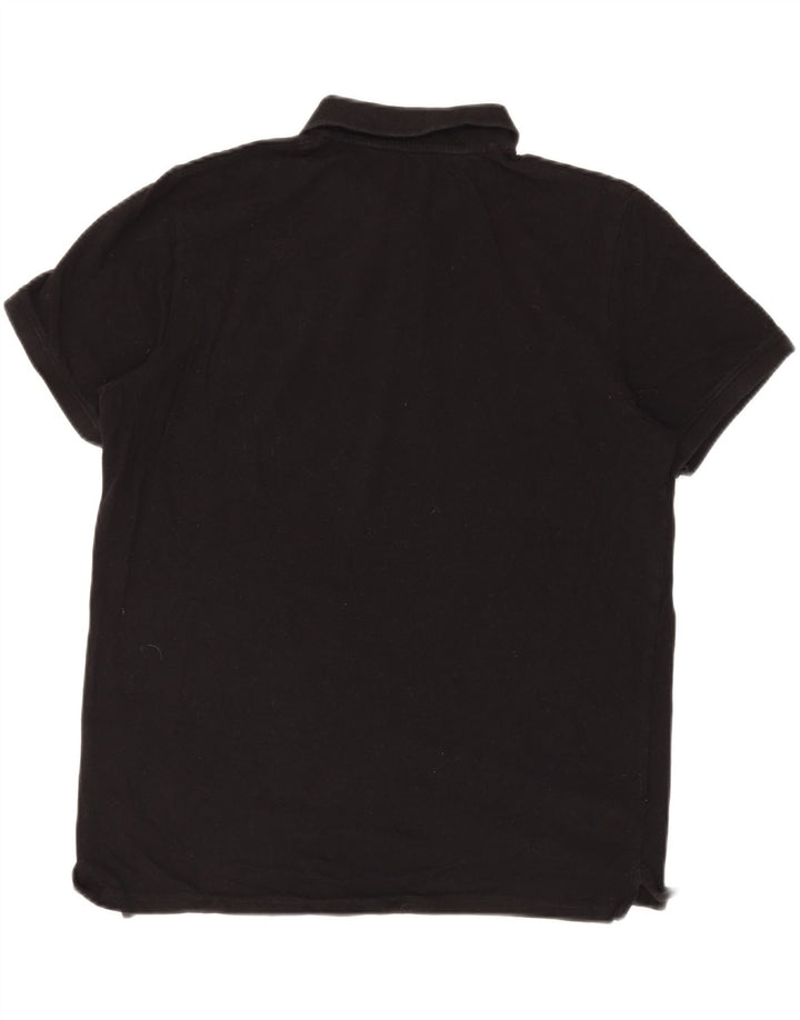 JACK & JONES Tricou polo pentru bărbați XL bumbac negru