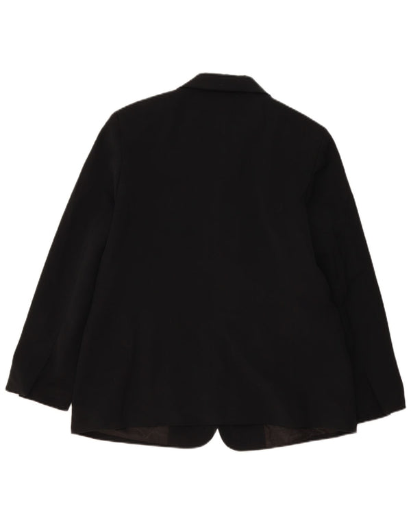 Jachetă blazer pentru femei L.L.Bean, cu 3 nasturi, US 14 XL, poliester negru