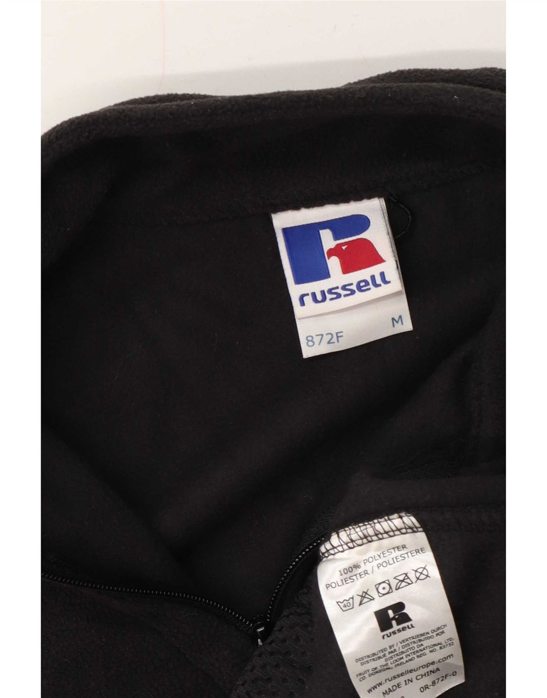 Gilet din lână pentru bărbați Russell Athletic UK 38 Medium Gri Poliester