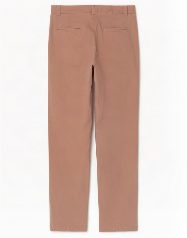 Pantaloni chino subțiri pentru femei Marks & Spencer UK 10 mici L27 L30 bumbac roz