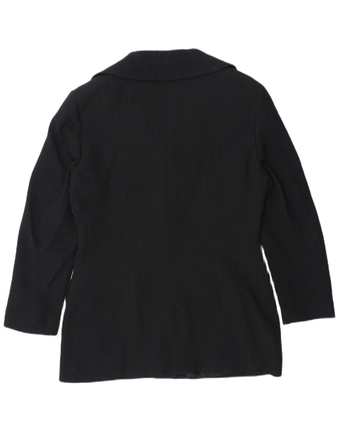 Blazer Vintage pentru femei cu 4 nasturi IT 48 XL Lână bleumarin