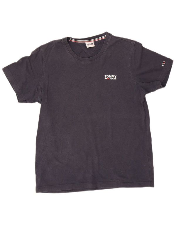 Tricou grafic Tommy Hilfiger pentru bărbați Top mare din bumbac bleumarin