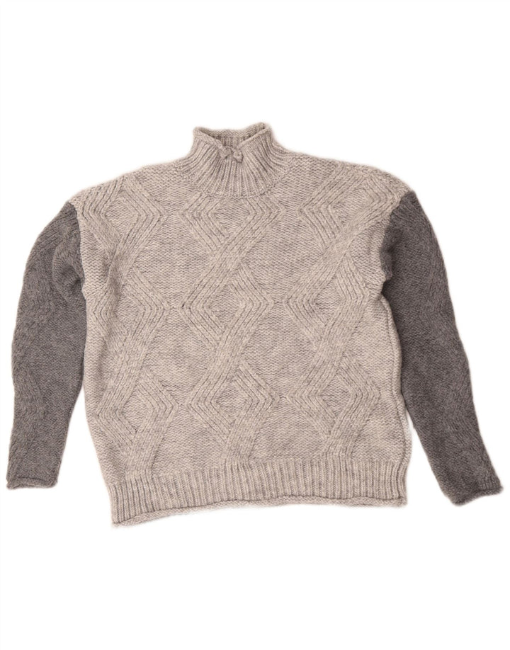 Pulover cu gât țestoasă pentru femei Marks & Spencer UK 10 mic gri