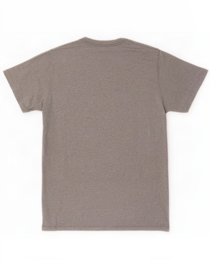 Tricou cu grafică obișnuită pentru bărbați PEPE Jeans Top din bumbac cu pete gri mediu