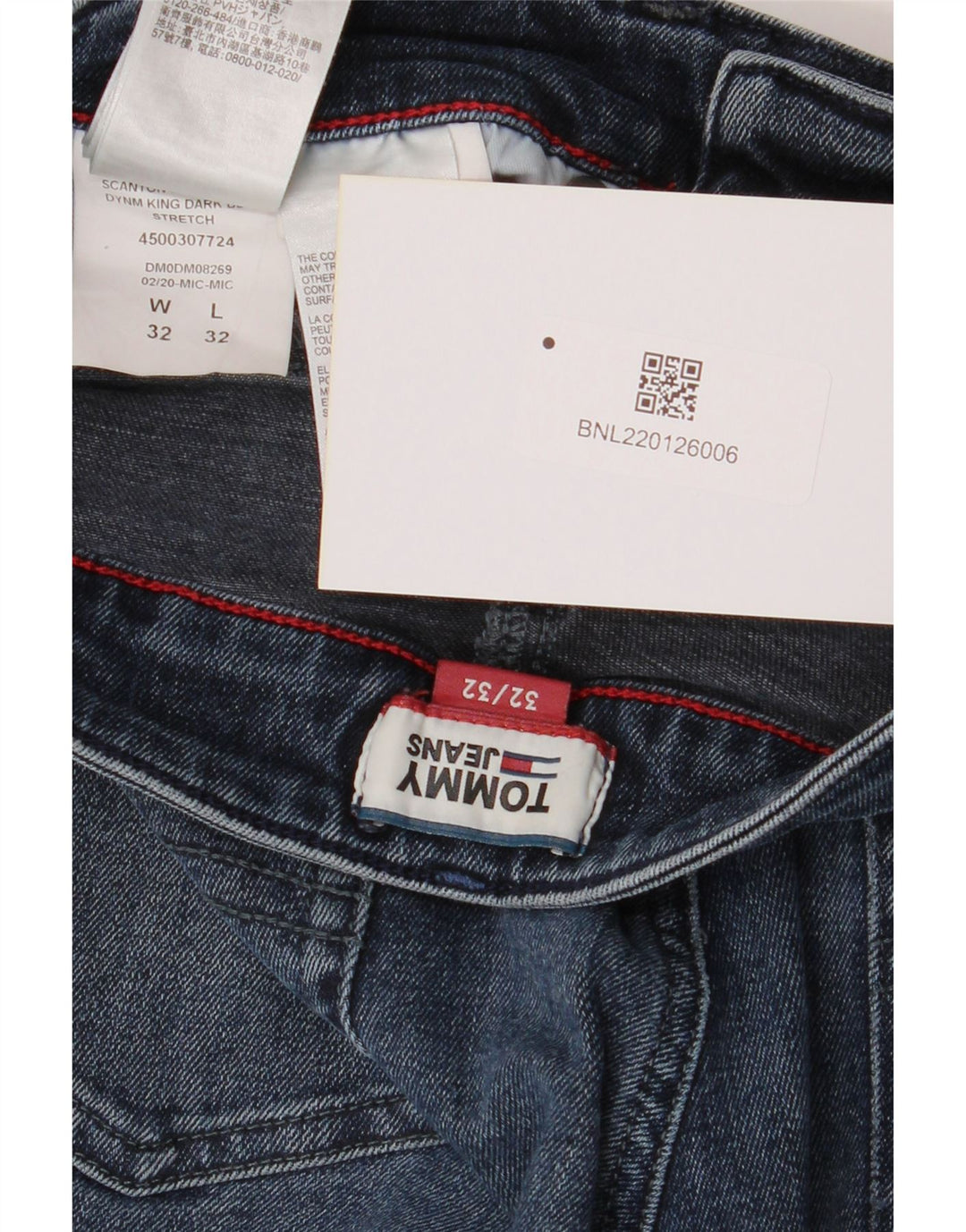 Blugi slim pentru bărbați Tommy Hilfiger W32 L32 albastru