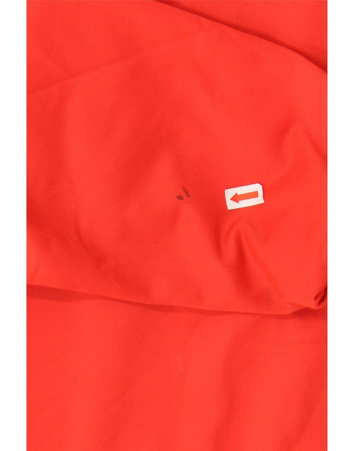 NIKE Mens Pullover Tracksuit Top Jacket Medium Red Polyester