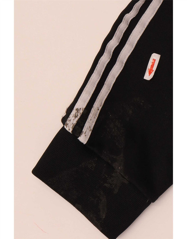 Pantaloni de trening Adidas pentru bărbați Joggeri poliester mediu negru