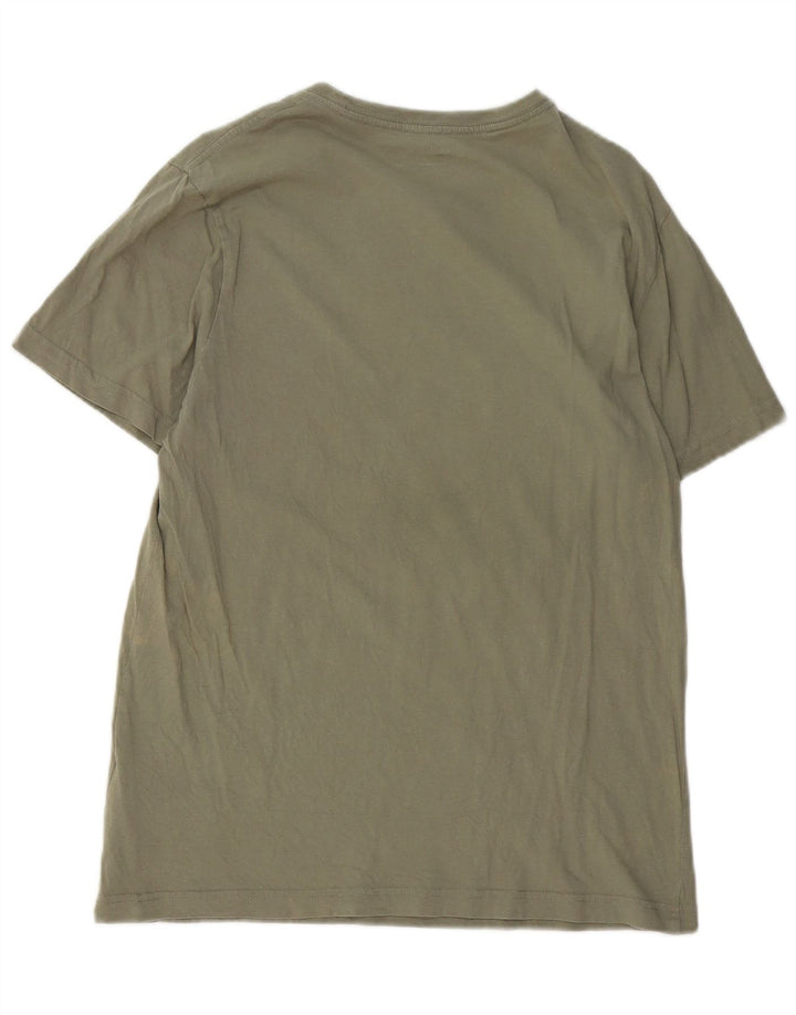 Tricou grafic pentru bărbați Hurley Top din bumbac verde mediu