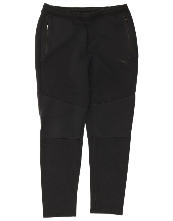 Pantaloni de trening PUMA pentru bărbați, mari, negru, bumbac