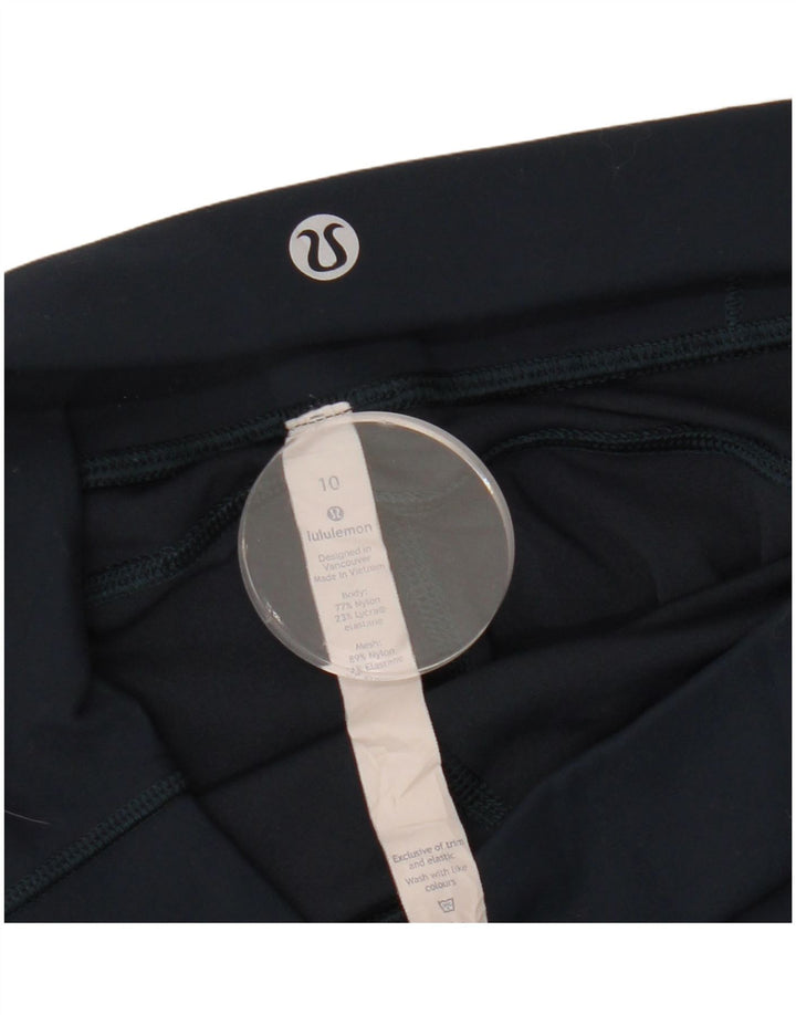LULULEMON Leggings pentru damă US 10 mare nailon bleumarin