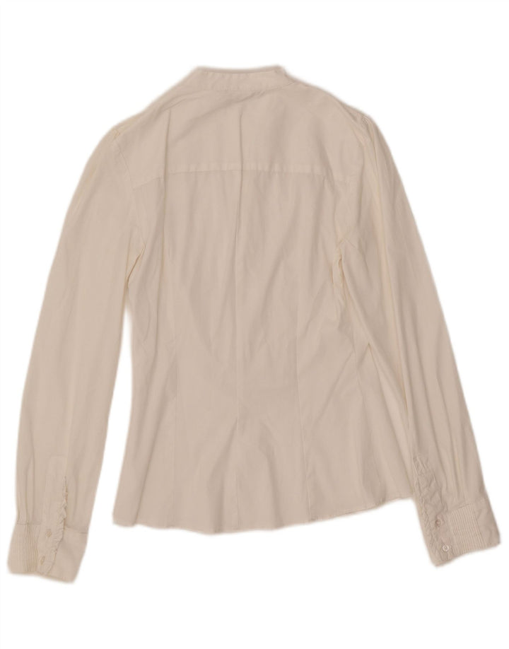 Cămașă smoking pulover pentru femei ZARA UK 8 Small White